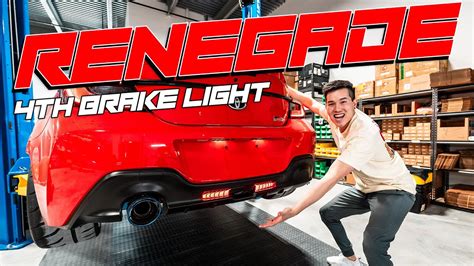 New Renegade 4th Brake Light 22 Gr86brz Youtube