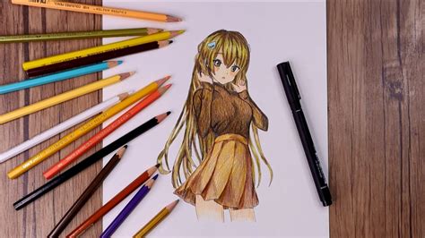 Easy Anime To Draw With Color