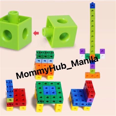 MommyHub Manila Plastic Math Counters Mathematical cubes | Lazada PH