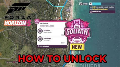 Forza Horizon How To Unlock The Goliath Race Goliath Gameplay