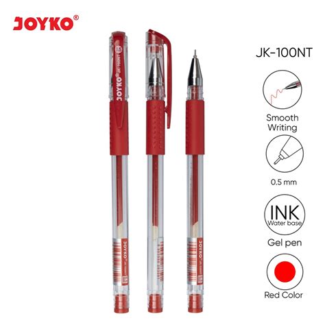 Jual Gel Pen Pulpen Pena Joyko Jk Nt Mm Shopee Indonesia