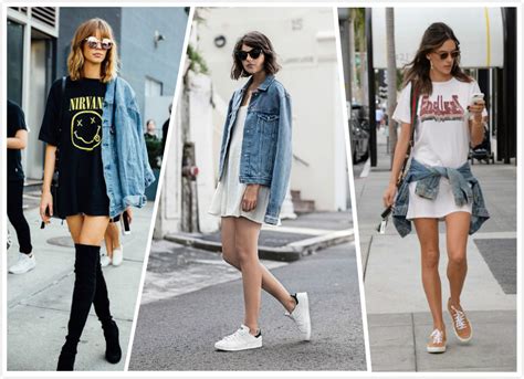 How To Style Oversized T Shirt Dresses For All Year Morimiss Blog