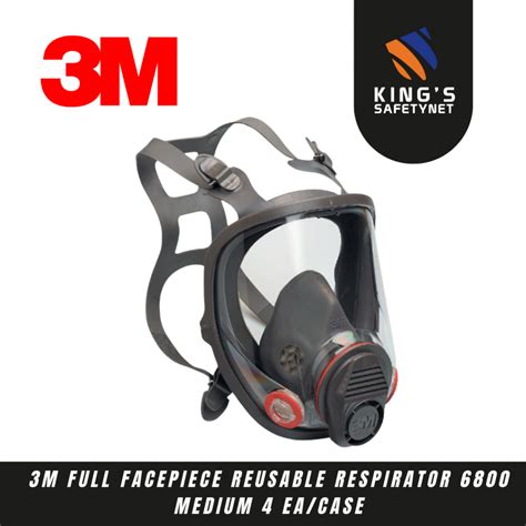 3m™ Full Facepiece Reusable Respirator 6800 Medium Kings Safetynet