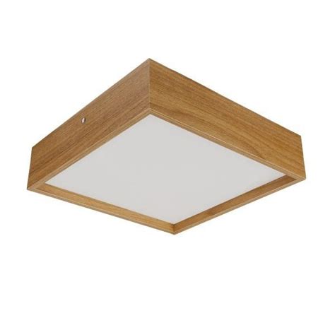 Plafon Madeira Wood Quadrado X Cm Luzes E Freij Claro