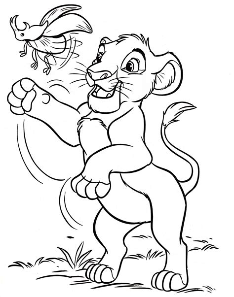 Print Lion King Coloring Pages Disney Coloring Pages Lion Coloring