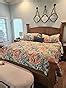 Amazon GrandLinen 3 Piece Fine Printed Oversize 115 X 95