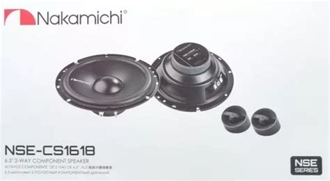 Set Componente De 2 Vías Nakamichi Nse cs1618 30w Rms Envío gratis