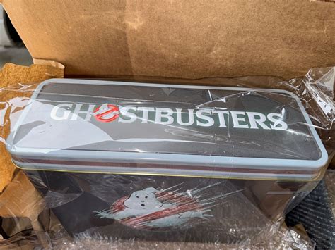 Ghostbusters Frozen Empire Firehouse Popcorn Tin Regal Theatres Presale Ebay