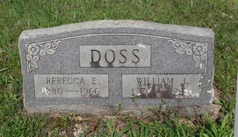 Rebecca Ellen Taylor Doss 1880 1966 Find A Grave Memorial