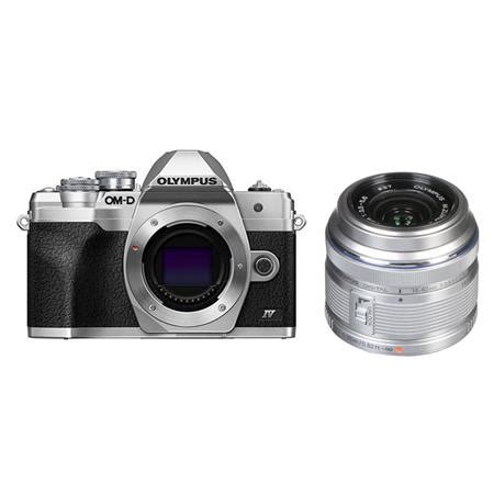 Olympus Om D E M Mark Iv Mirrorless Camera Silver With Olympus M