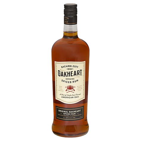 Oakheart Rum Spiced Original Oakheart 1 L Buehler S