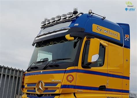 Thicon Dachlampenb Gel F R Mercedes Actros Arocs Metall Led