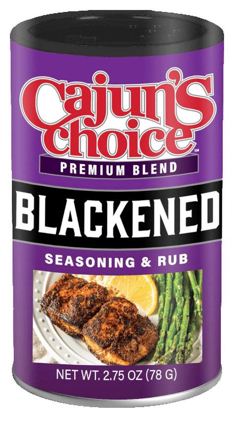 Cajun S Choice Blackened Seasoning Oz Packages Walmart