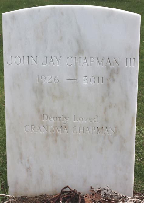 John Jay Chapman Iii 1926 2011 Find A Grave Memorial