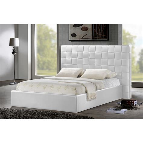 Prenetta Queen Platform Bed - White | DCG Stores