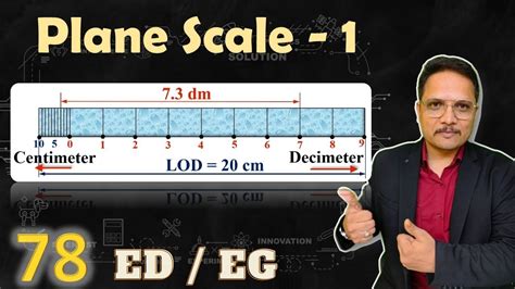 1 Plain Scale Basics Drawing Process And Solved Example Explained In