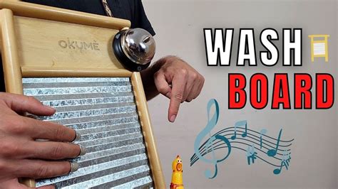 Como Hacer Una Washboard Tabla De Lavar El Mejor Instrumento De