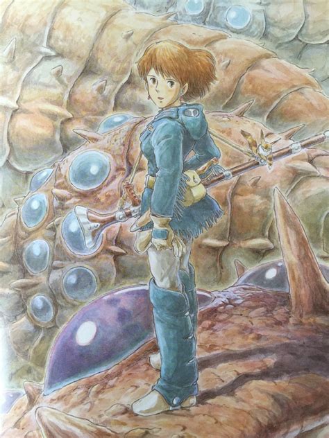 The Art Of Nausicaä Of The Valley Of The Wind Watercolor Impressions