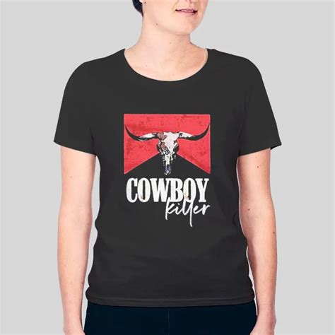 Vintage Inspired Cowboy Killer Shirt Hotter Tees