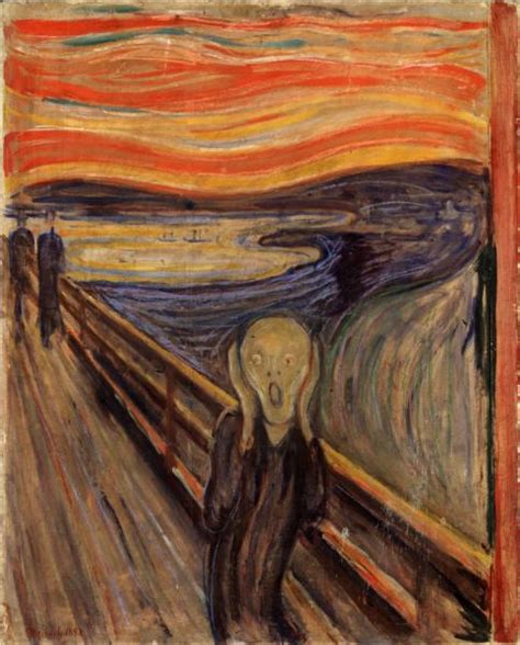 O grito, 1893 - Edvard Munch - WikiArt.org