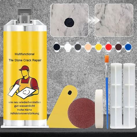 Tile And Granite Marble Repair Kit Porcelain Stone And Quartz Countertops Repair Kit For Chips