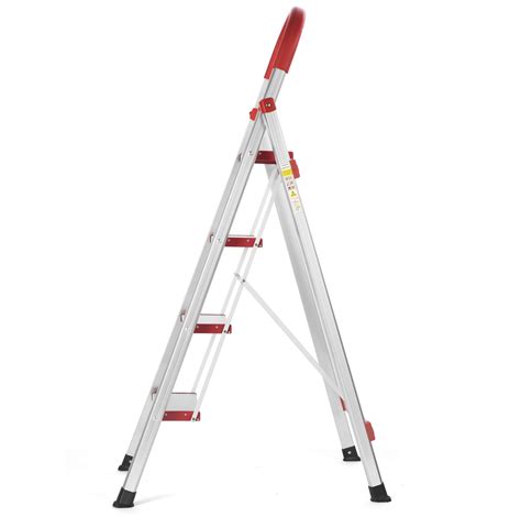 Hynawin Step Ladder Portable Step Stool Ladder Aluminum Lightweight