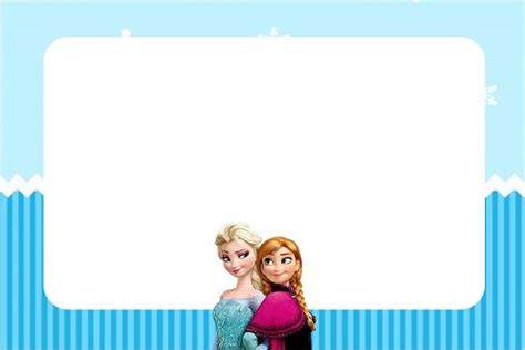 Frozen3 Frozen Christmas Free Printable Invitations Disney Princess