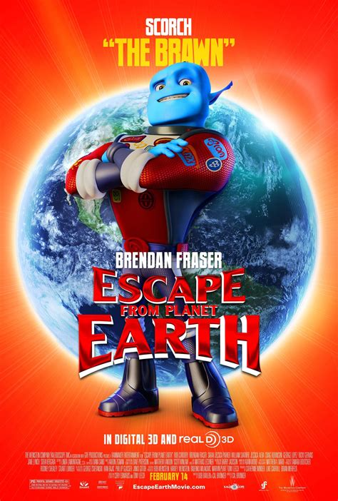 Escape From Planet Earth Poster - Character Promo | Escape from planet ...