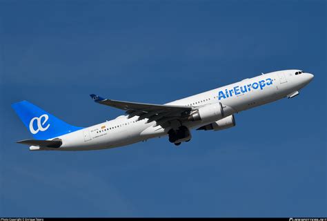 Ec Ktg Air Europa Airbus A Photo By Enrique Tejero Id