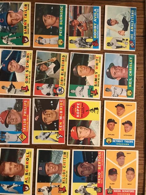 Gene Stephens 1960 Topps Baseball Card Sale Is For Card In Title