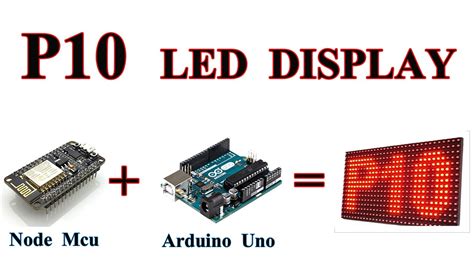 P Led Display Project Using Arduino And Nodemcu M Tech Youtube