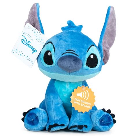 Peluche Stitch Con Sonido Licencia Disney Cm