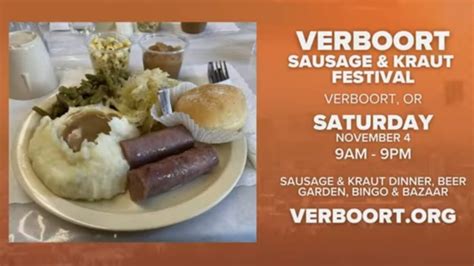 Getting Ready For The 89th Annual Verboort Sausage Kraut Festival