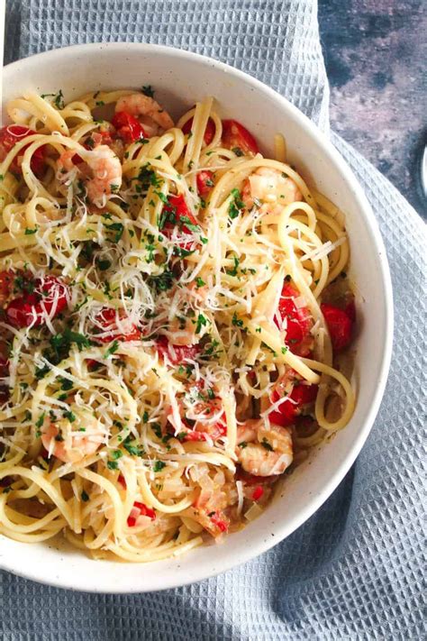 Chilli Prawn Linguine Recipe Cart