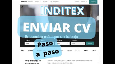 Consejos para dejar tu currículum en Inditex Otero Group