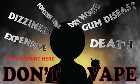 Vaping Prevention Banner Customizable Dont Vape Nimco Inc