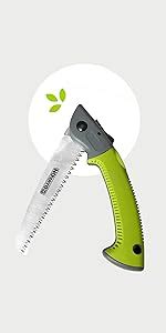 Davaon Pro Folding Pruning Saw Premium Folding Hand Saw For Bushcraft