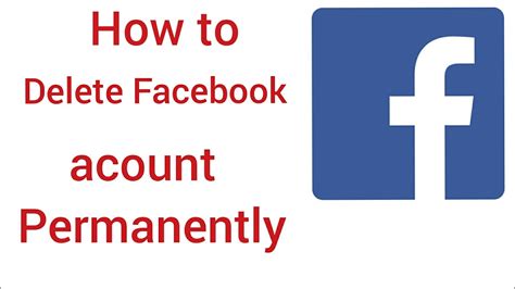 How To Delete Facebook Account Permanentlyhow To Delete Facebook