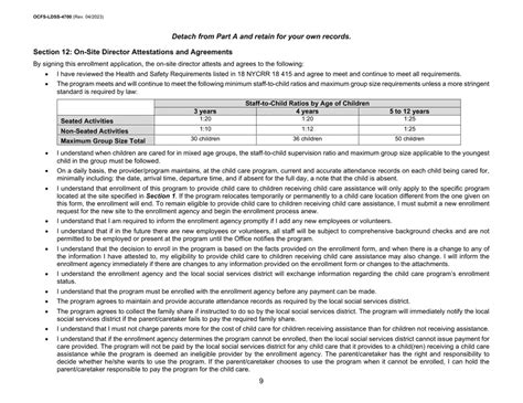 Form Ocfs Ldss 4700 Download Printable Pdf Or Fill Online Enrollment Form For Legally Exempt