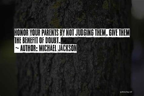 Top Quotes Sayings About Judging Parents