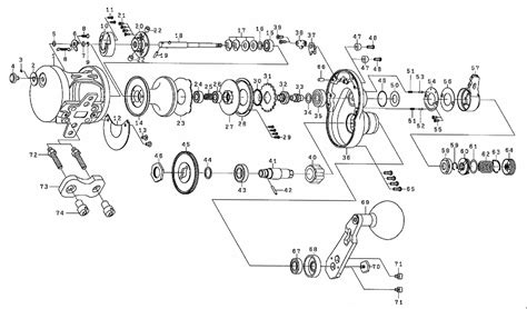 Fishing Reel Schematics Penn