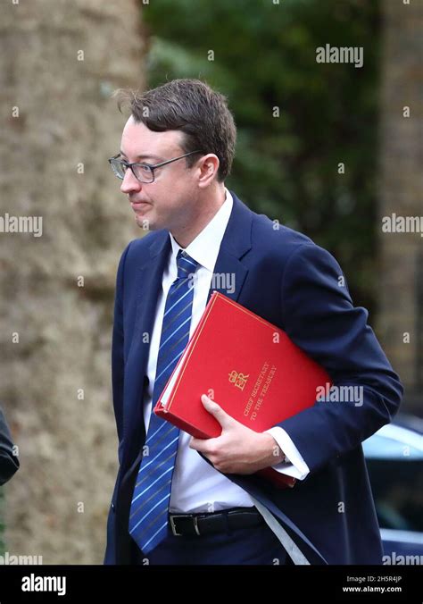 Chief Secretary To The Treasury Simon Clarke Arrives For A Meeting At