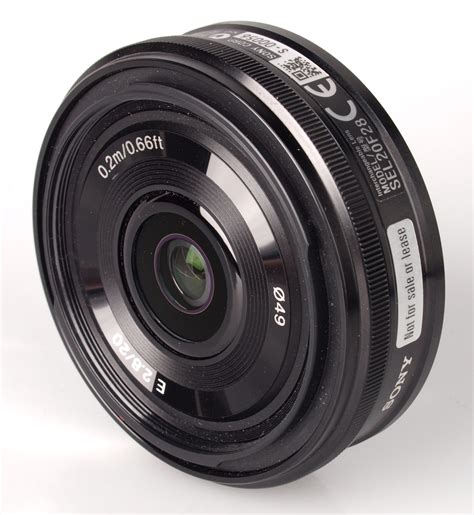 Sony E 20mm F2.8 Pancake Images