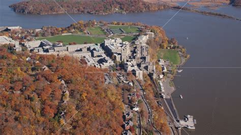 West Point Military Academy Campus In Autumn West Point New York