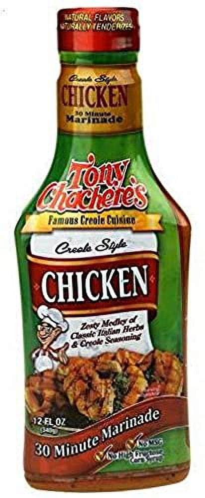 Tony Chacheres Creole Style 30 Minute Marinade Chicken 12 Oz Pack Of