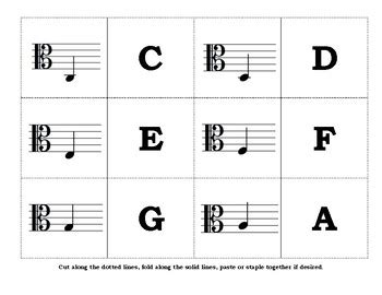 7+ Alto Clef Notes Pdf - KarlyKarli