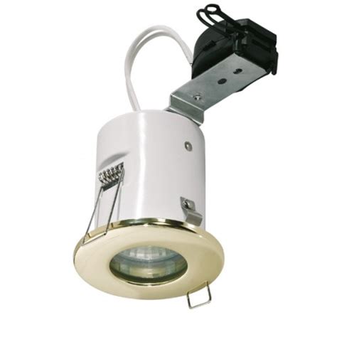 Aurora Lighting A Dlm Pb V Gu Pressed Steel Ip Downlight Fire