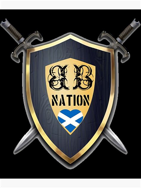 "Nation Logo For Fans" Poster for Sale by GraysonFisher | Redbubble