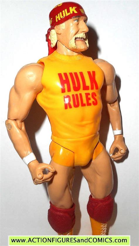 Wrestling Wwe Action Figures Hulk Hogan Hulk Rules Yellow Pack