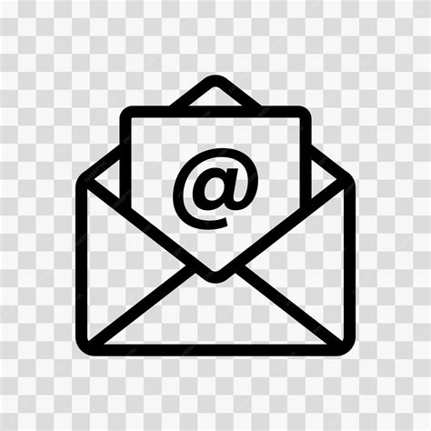 Premium Vector | Free Vector Email Icon Opened Mail